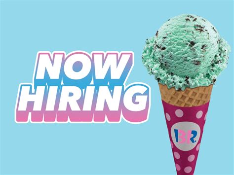 Apply to Crew Member, Restaurant Manager and more. . Baskin robins hiring